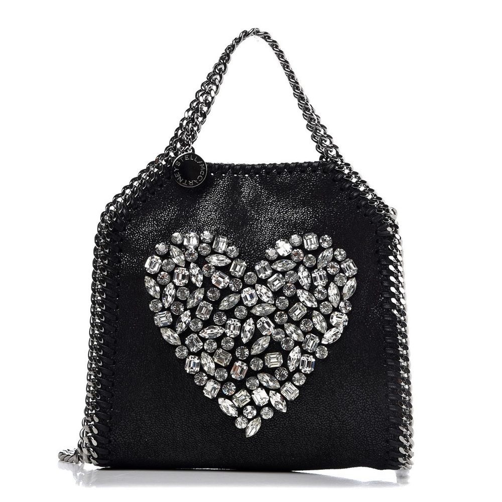 Gem Heart shoulder / clutch Bag